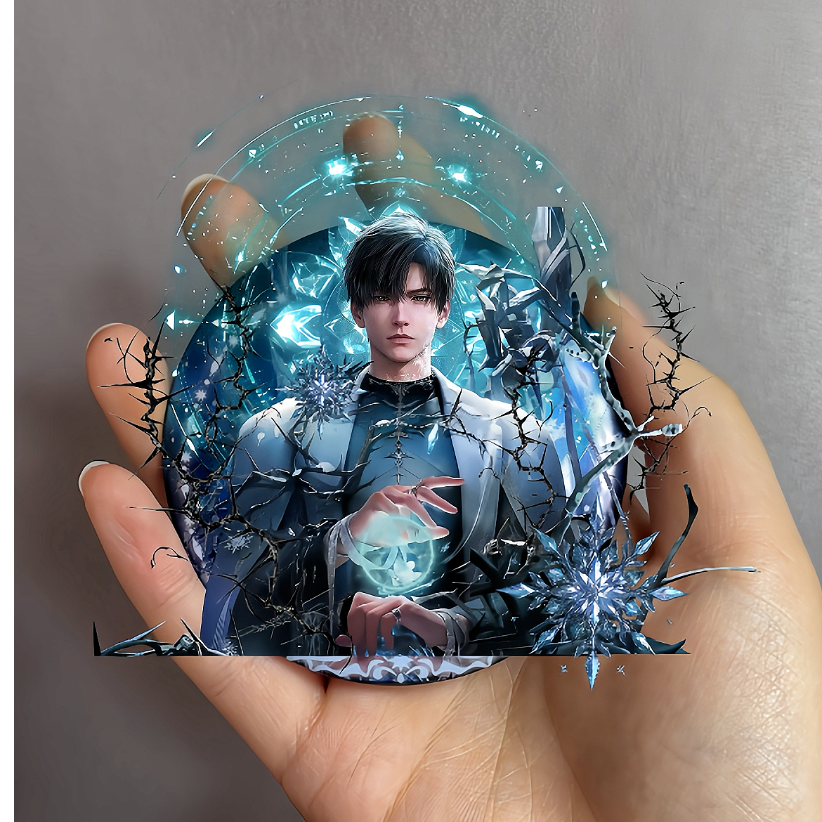 乙游恋与深空黎深AR视频特效双闪徽章