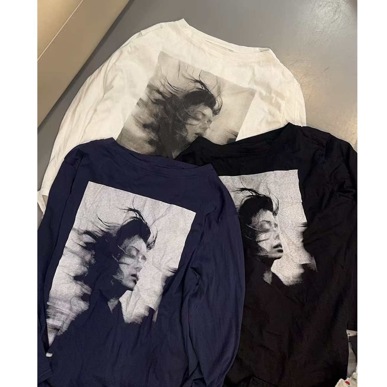 【文乐乐】夏季新款韩版个性美女印花时尚休闲潮流百搭防晒T恤6021