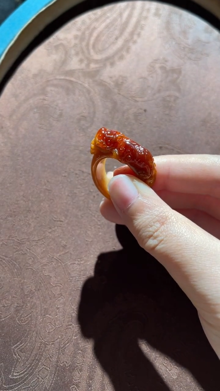 未镶嵌戒圈翡翠红翡绿翠