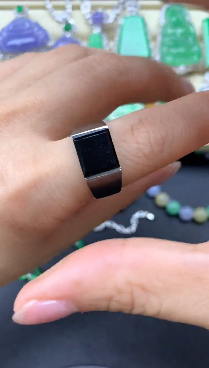 【闪购商品】翡翠戒指18K金镶嵌317-中国好珍宝