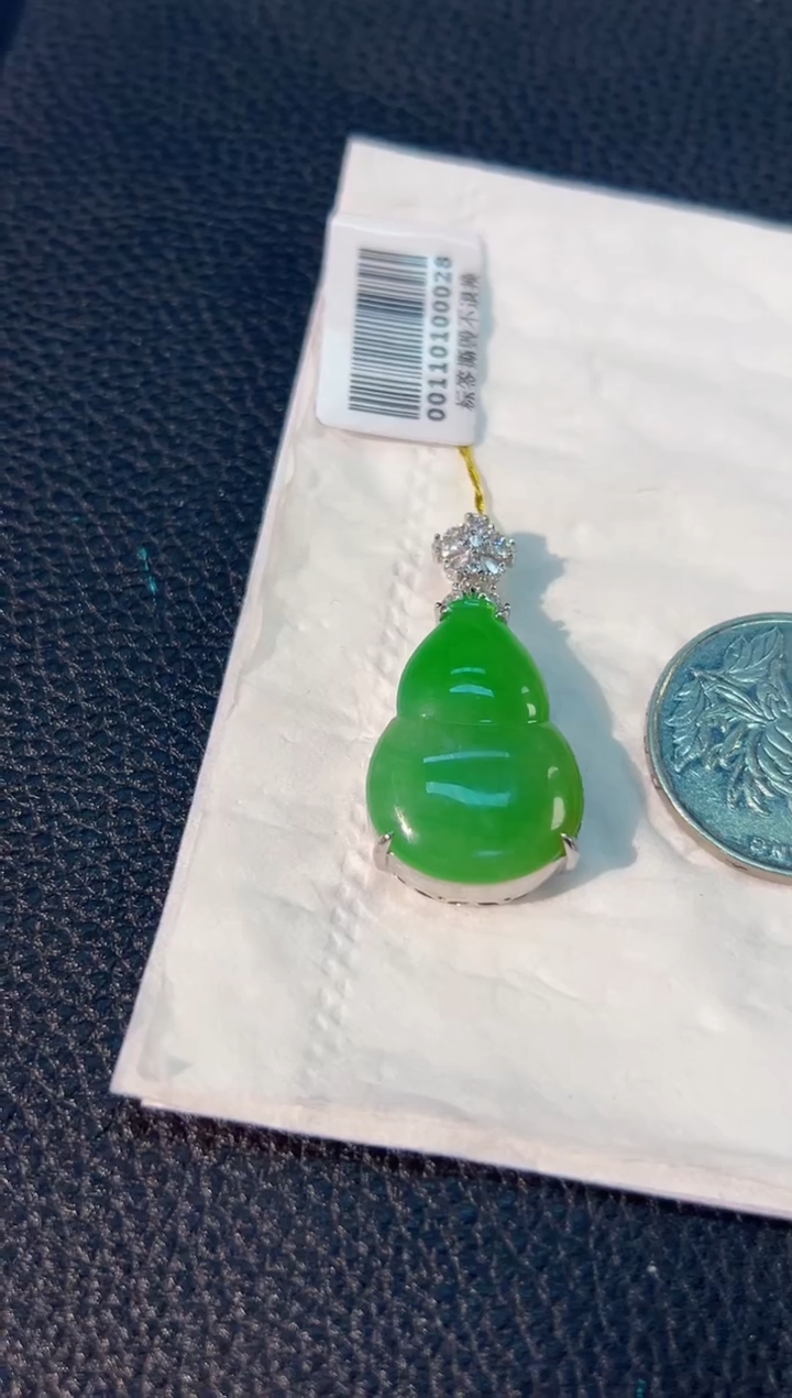 颈饰未镶嵌翡翠 缅料A货/支持复检/一件