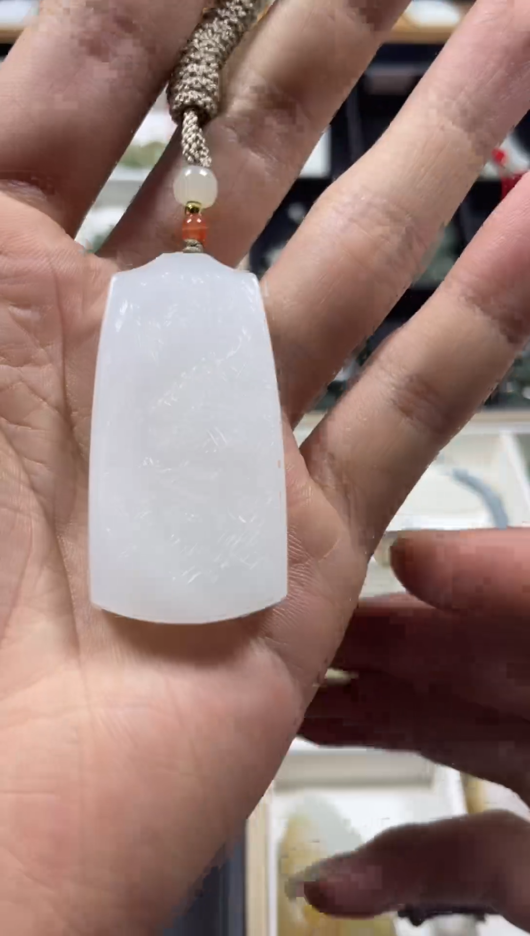 【闪购商品】和田玉（糖玉）颈饰未镶嵌1