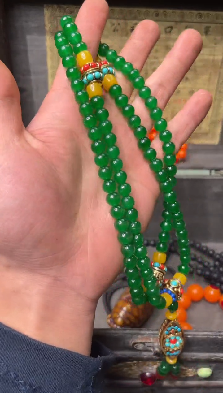 【闪购商品】翡翠颈饰未镶嵌95羊羊羊羊羊羊羊羊