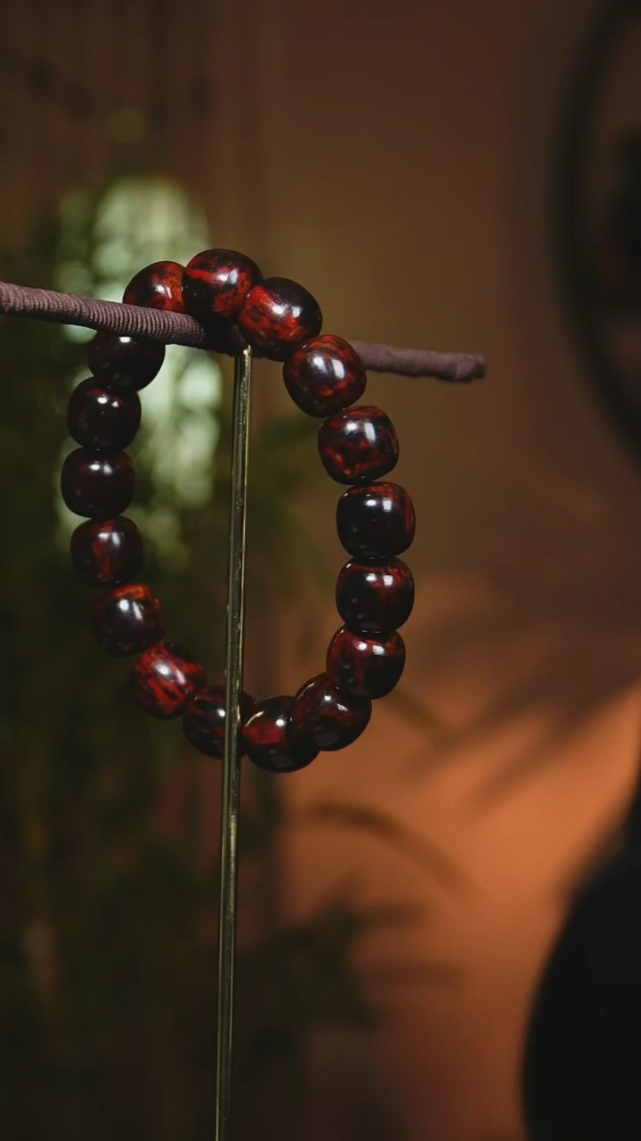 【闪购商品】黄花梨/降香黄檀手串/手链海南红降1213