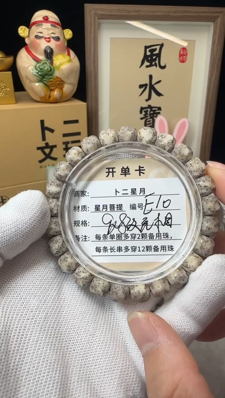 手串星月菩提单圈E10