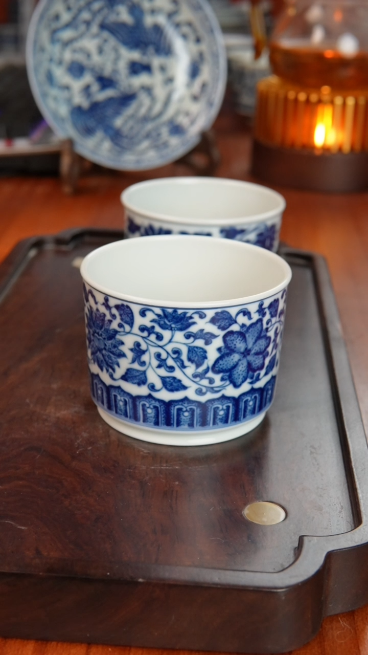 【闪购商品】景德镇镹曰陶手工手绘柴窑茶具