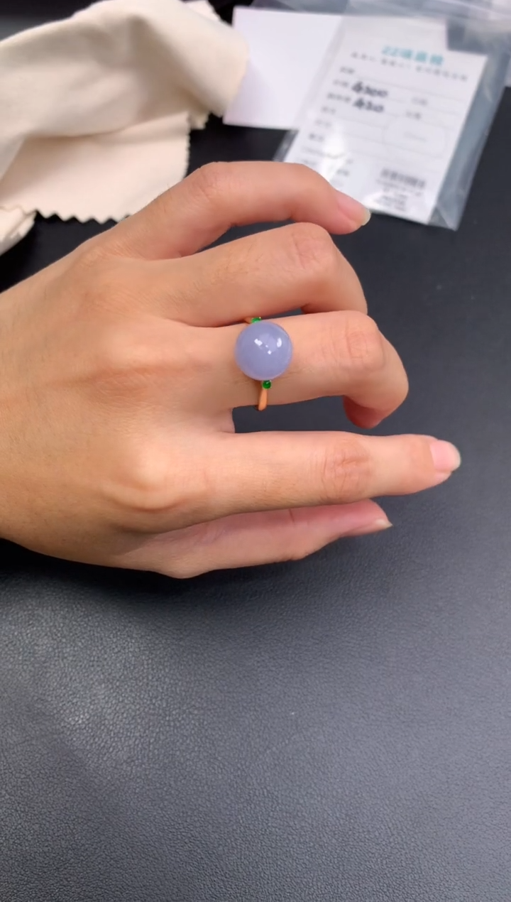 18K金镶嵌定制翡翠模式推广期48小时鉴赏期