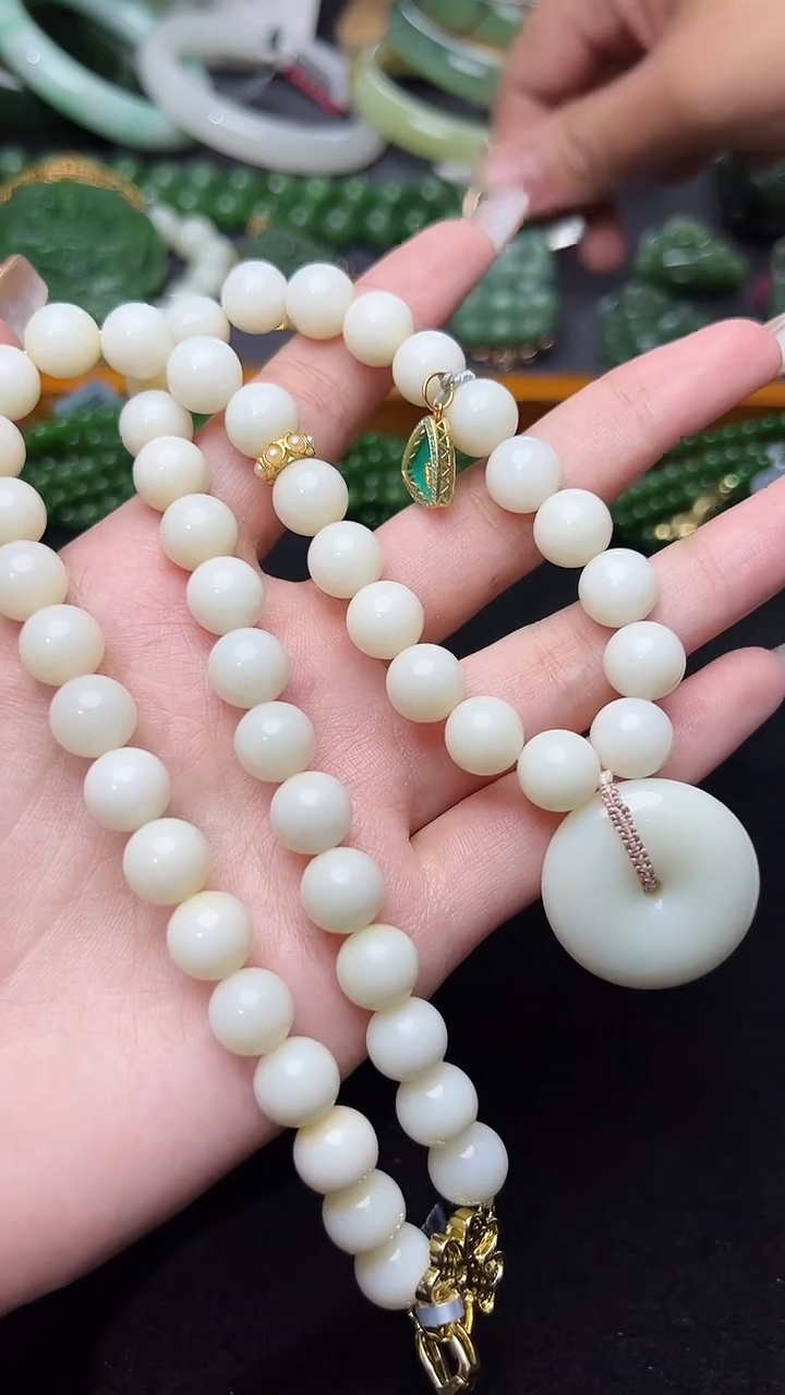 【闪购商品】和田玉项链未镶嵌47