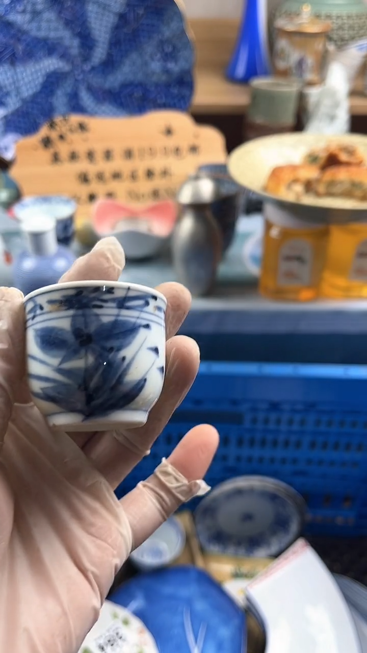 瓷片巧****宝英歌瓷器满19.9包邮