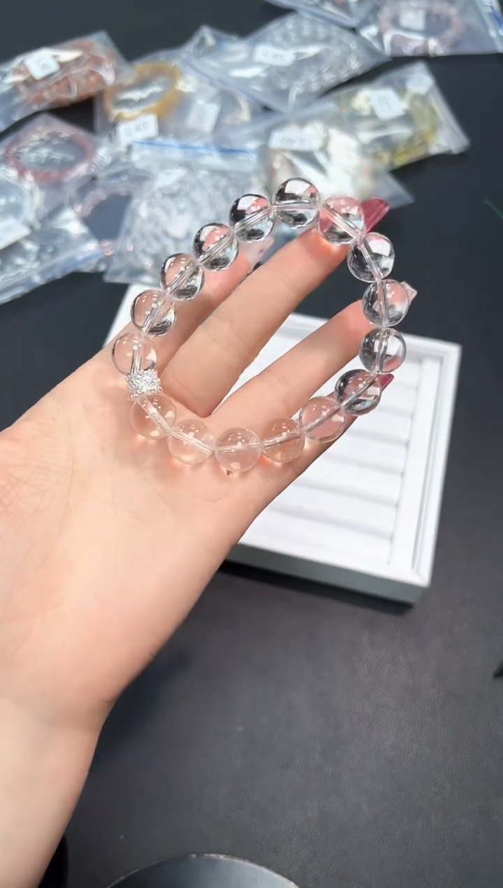 【闪购商品】水晶手串未镶嵌49L多样性发其一/1条默认微瑕