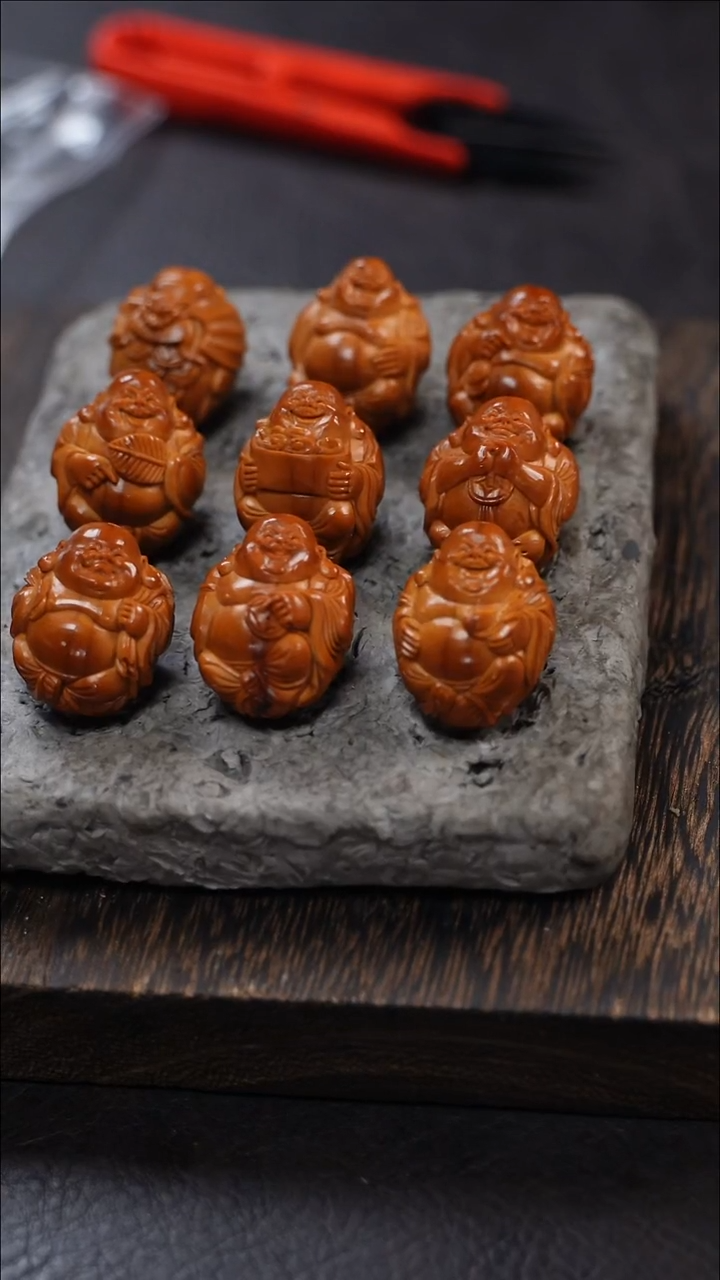 手串/手链橄榄核?****坑九林核雕文玩作品