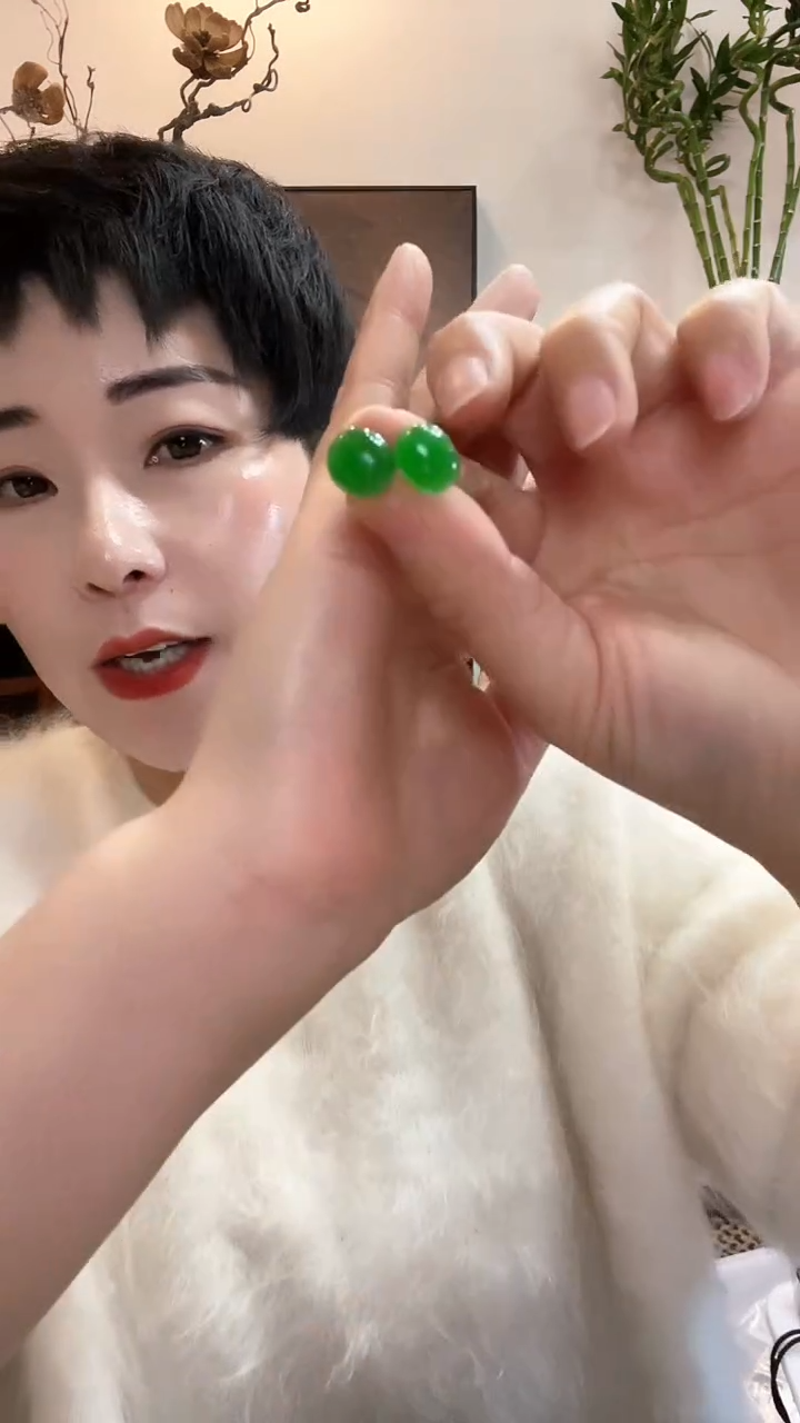 未镶嵌翡翠耳饰489