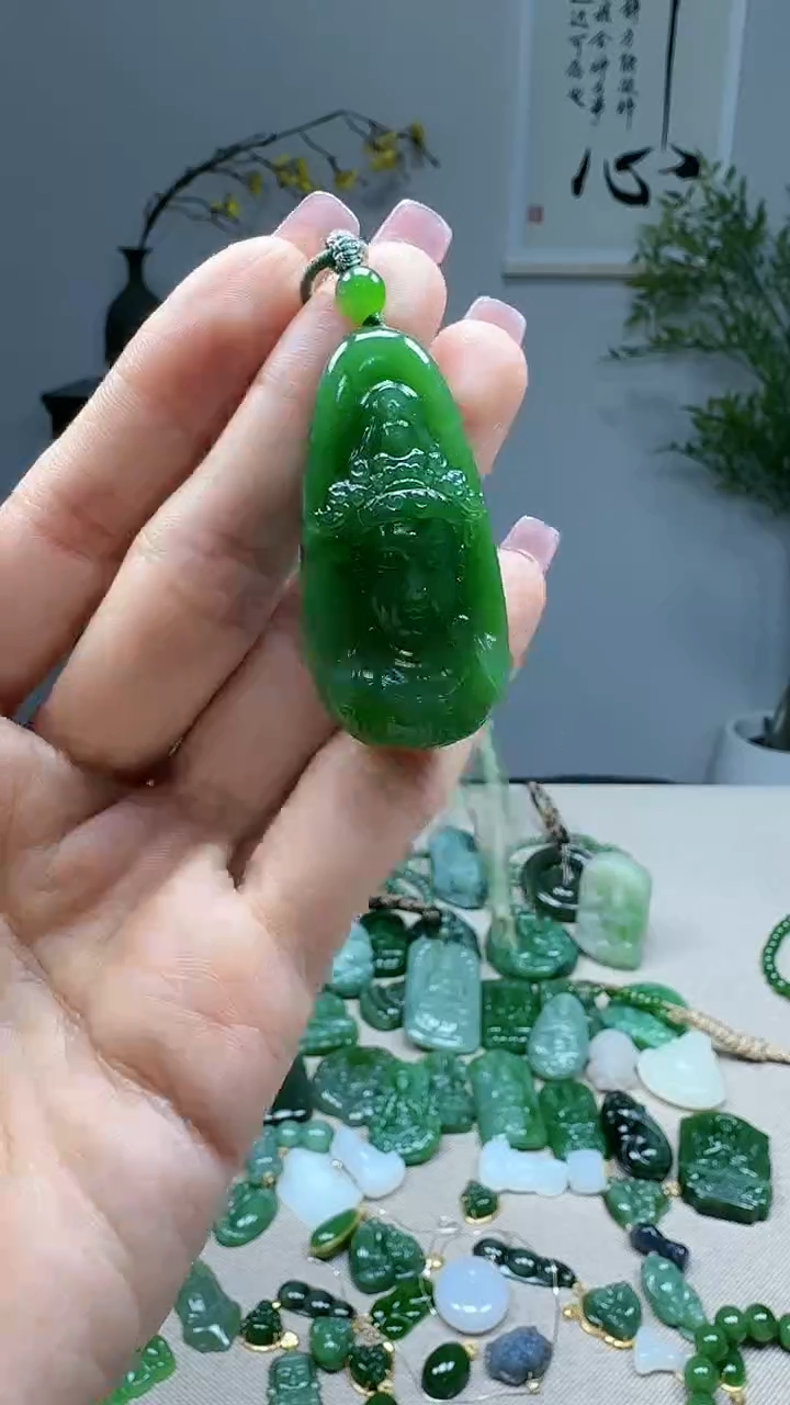 未镶嵌和田玉挂件1