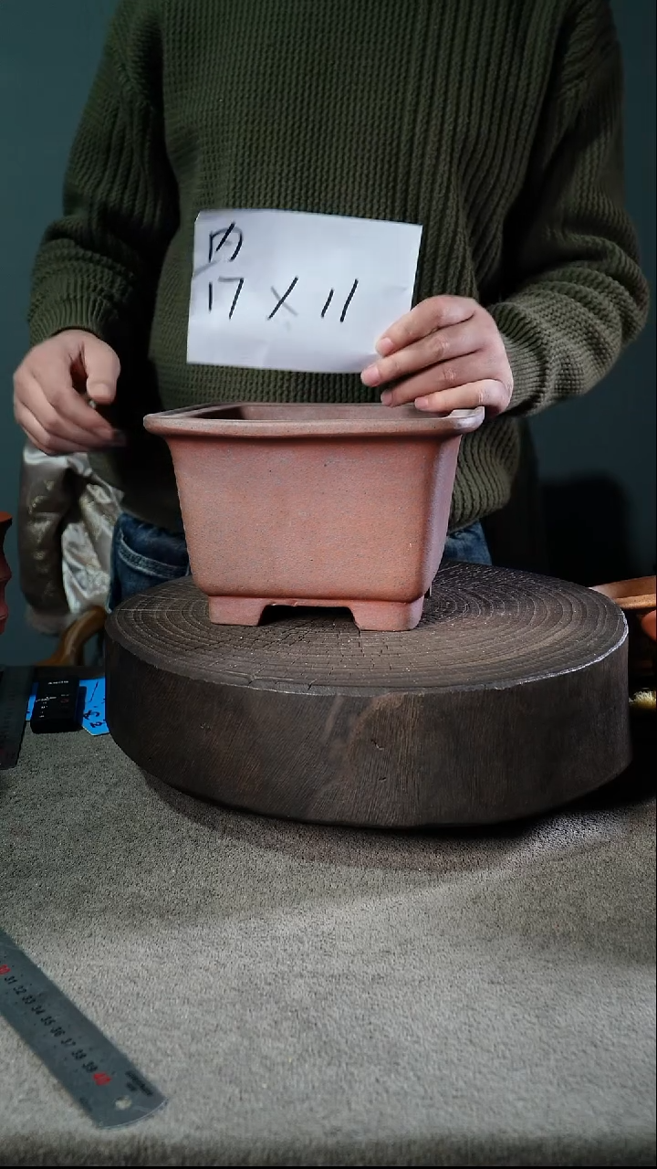  A72宜兴紫砂花盆