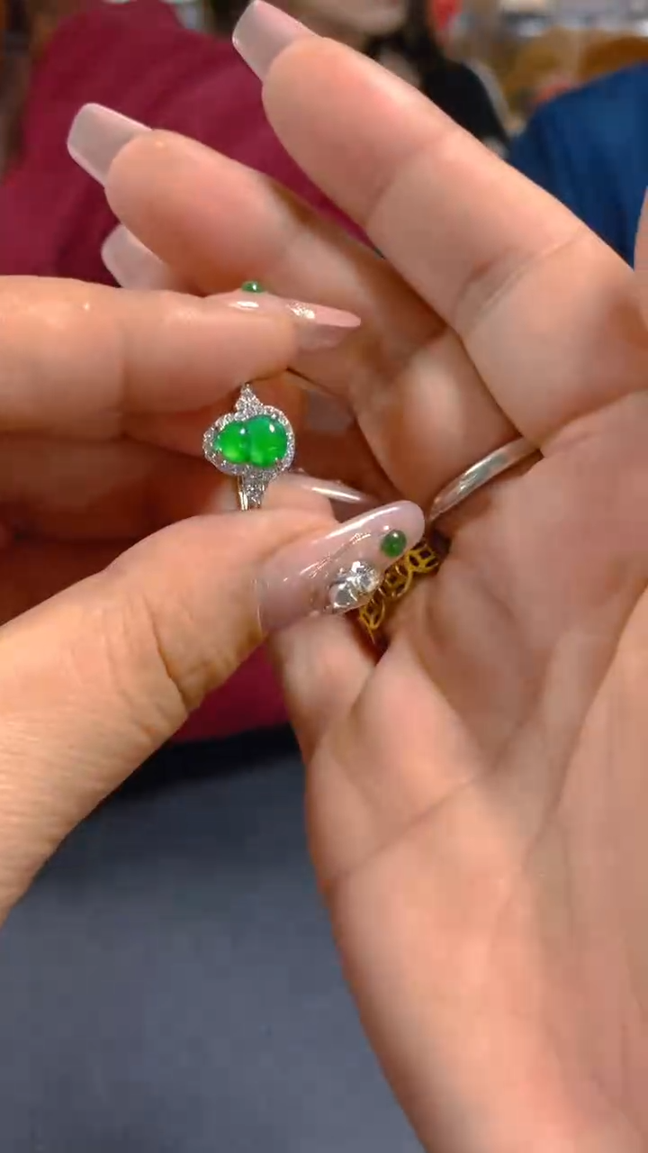 【闪购商品】翡翠戒指未镶嵌0799814906多样性发其一