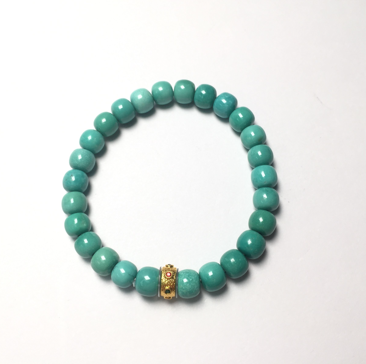 【618抢先购】绿松石老形手串SCY5042044（多样性发其一）