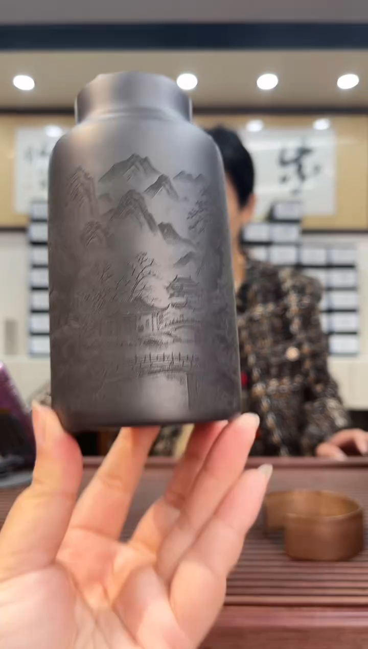 【闪购商品】紫砂茶叶罐01精品紫砂杯