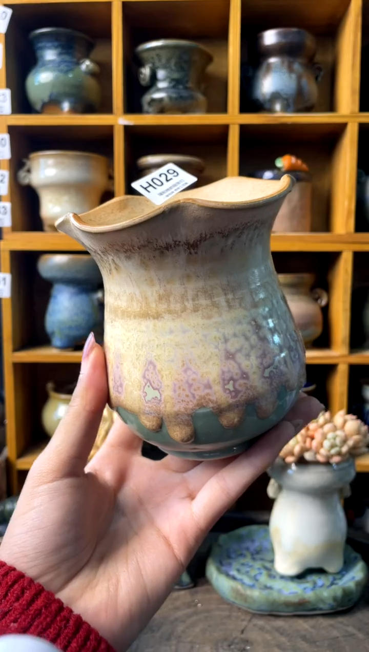 029内口10【多肉花盆多肉盆】