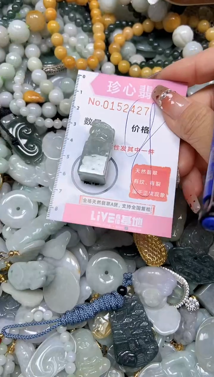 【闪购商品】翡翠颈饰未镶嵌闪购链接0152427