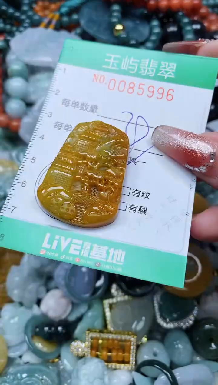 【闪购商品】翡翠颈饰未镶嵌闪购0085996多样性发其一