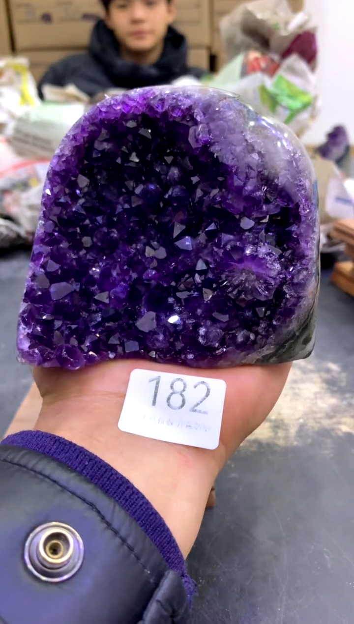 【闪购商品】水晶摆件未镶嵌天然高品质紫晶182