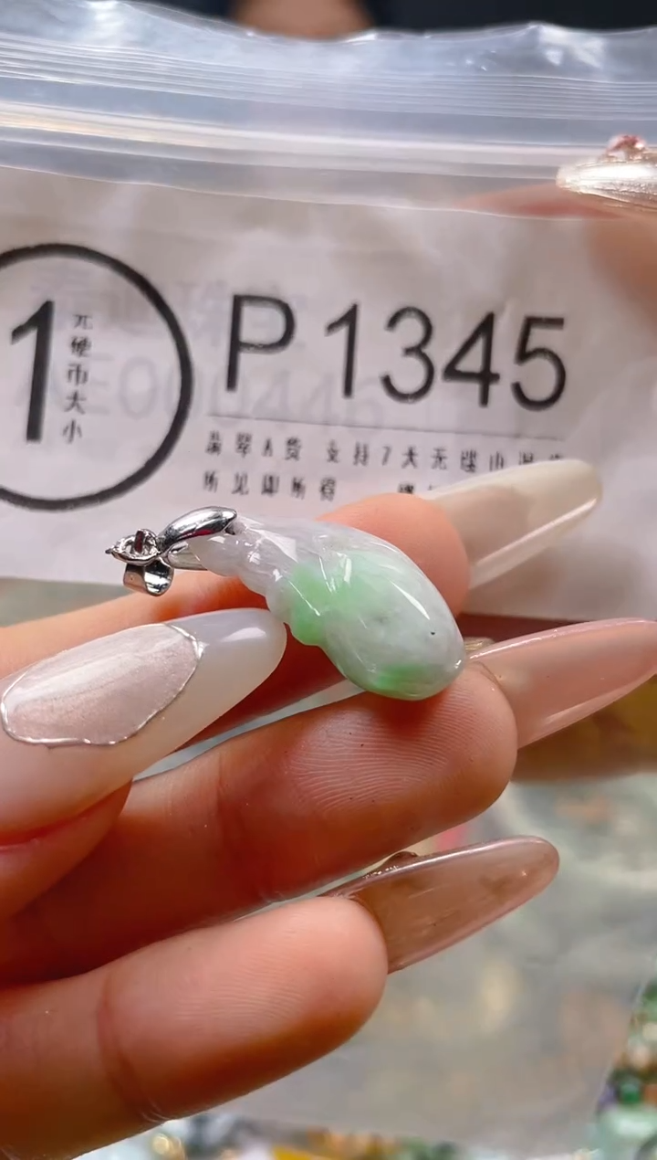 【闪购商品】翡翠颈饰未镶嵌/P/翡翠A货一图一物