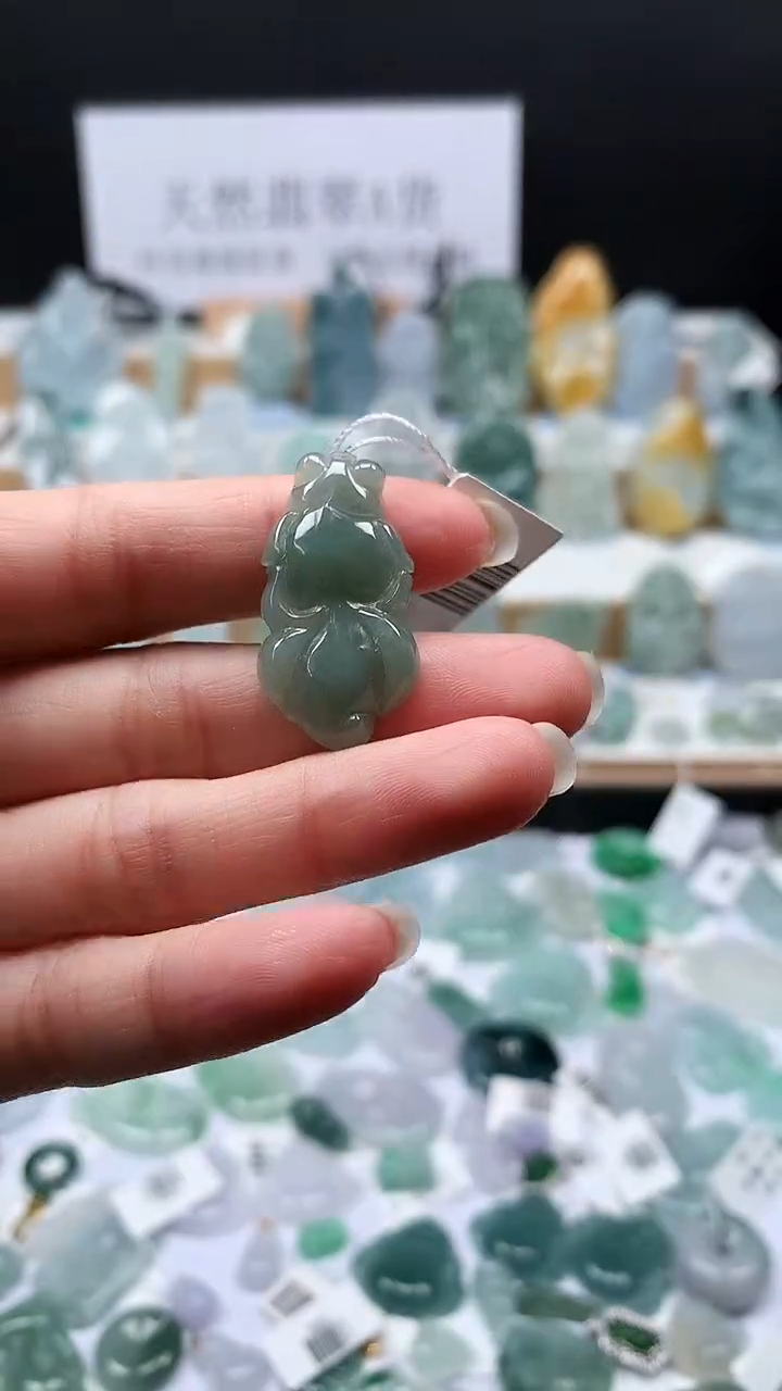 吊坠(不含链)未镶嵌翡翠16小金鱼