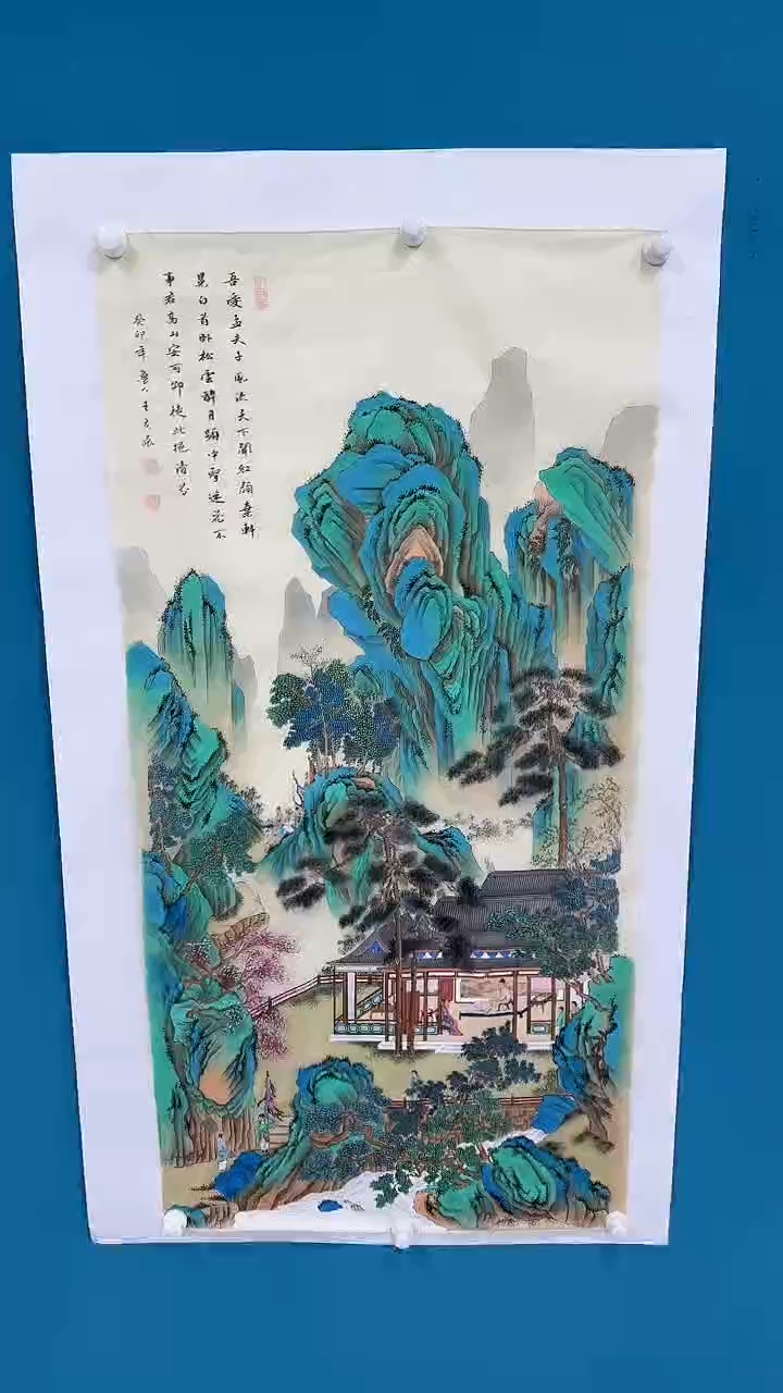 【闪购商品】国画3.5-甄选-王夫怀-丝绢-63