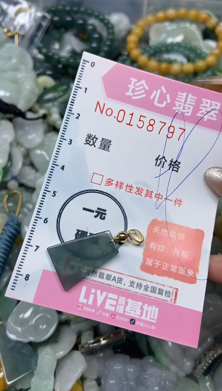 【闪购商品】翡翠颈饰未镶嵌闪购0158797