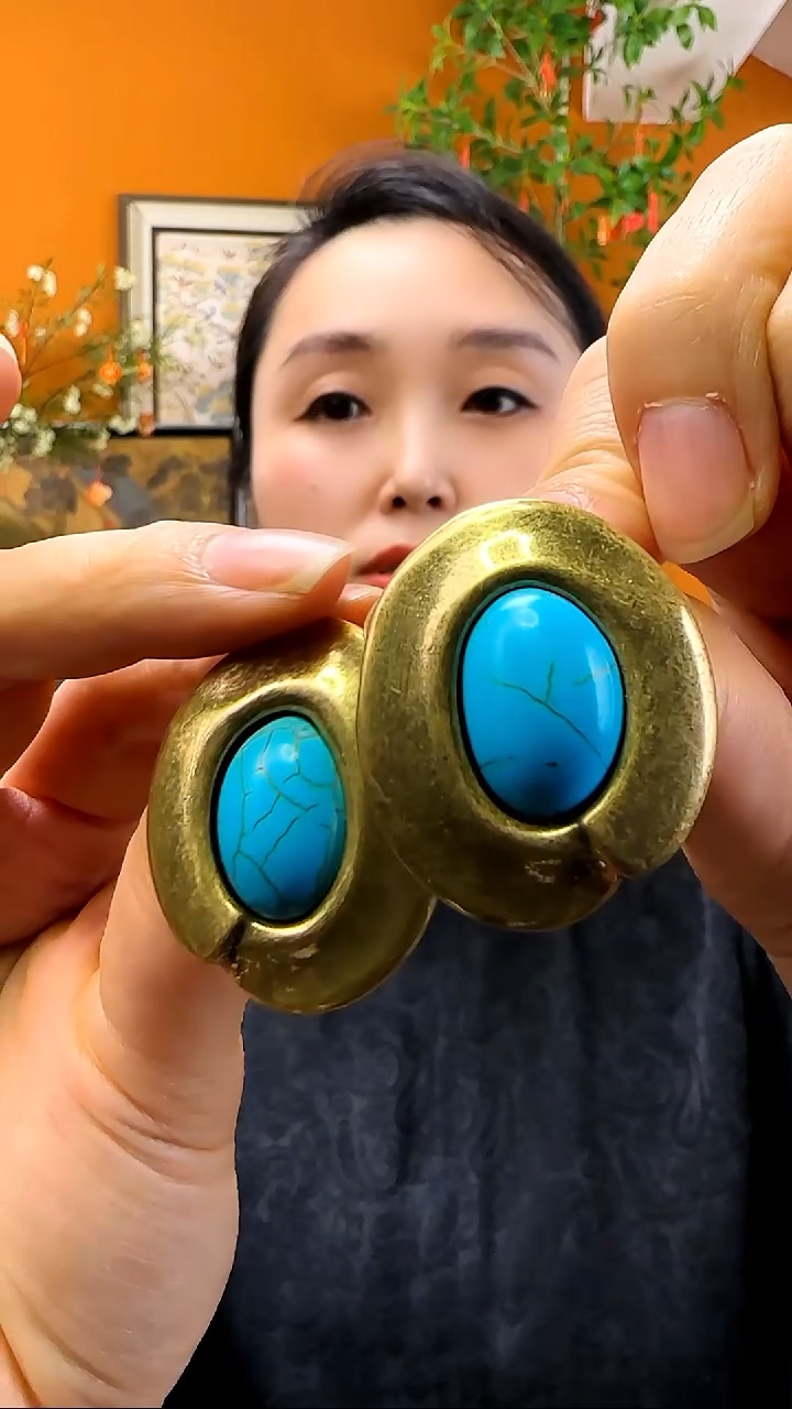 纯铜925银无秀耳钉