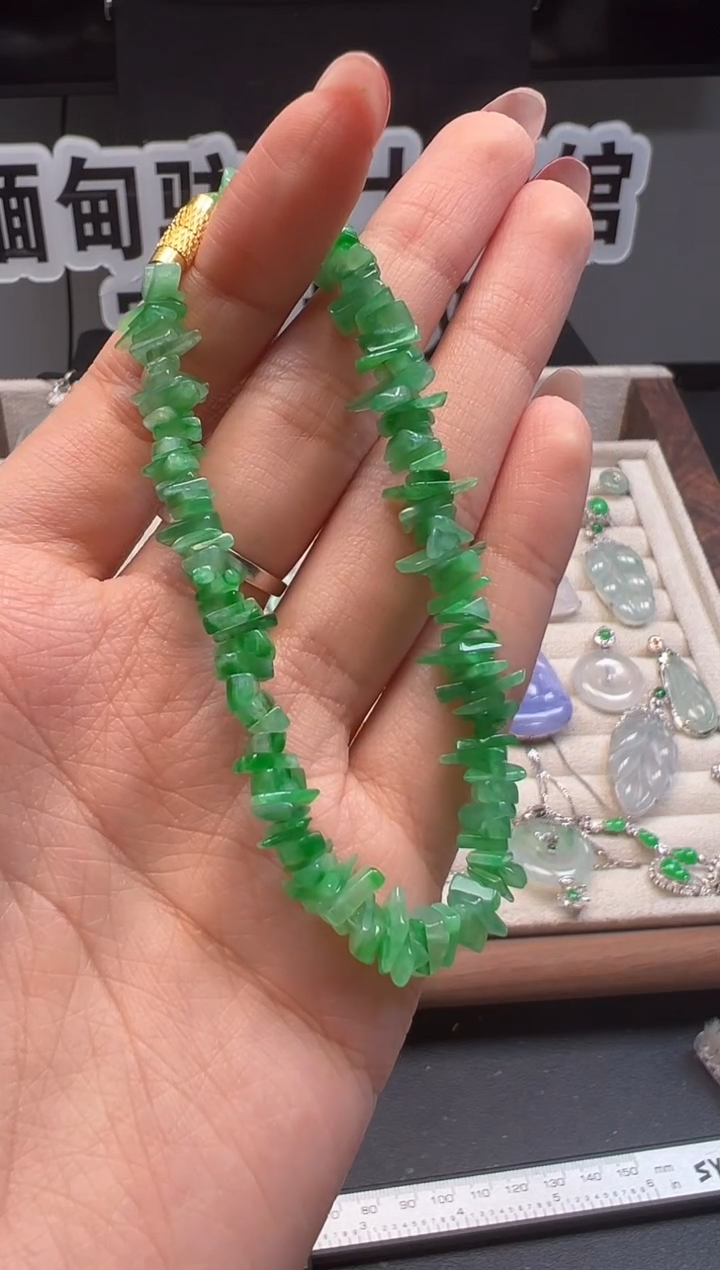 未镶嵌手串翡翠缅甸珠宝严选