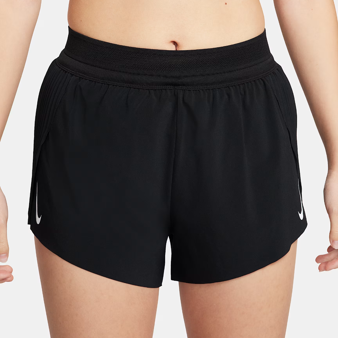 Nike AeroSwift Dri-FIT ADV 女子速干中腰跑步短裤 FN2329-010