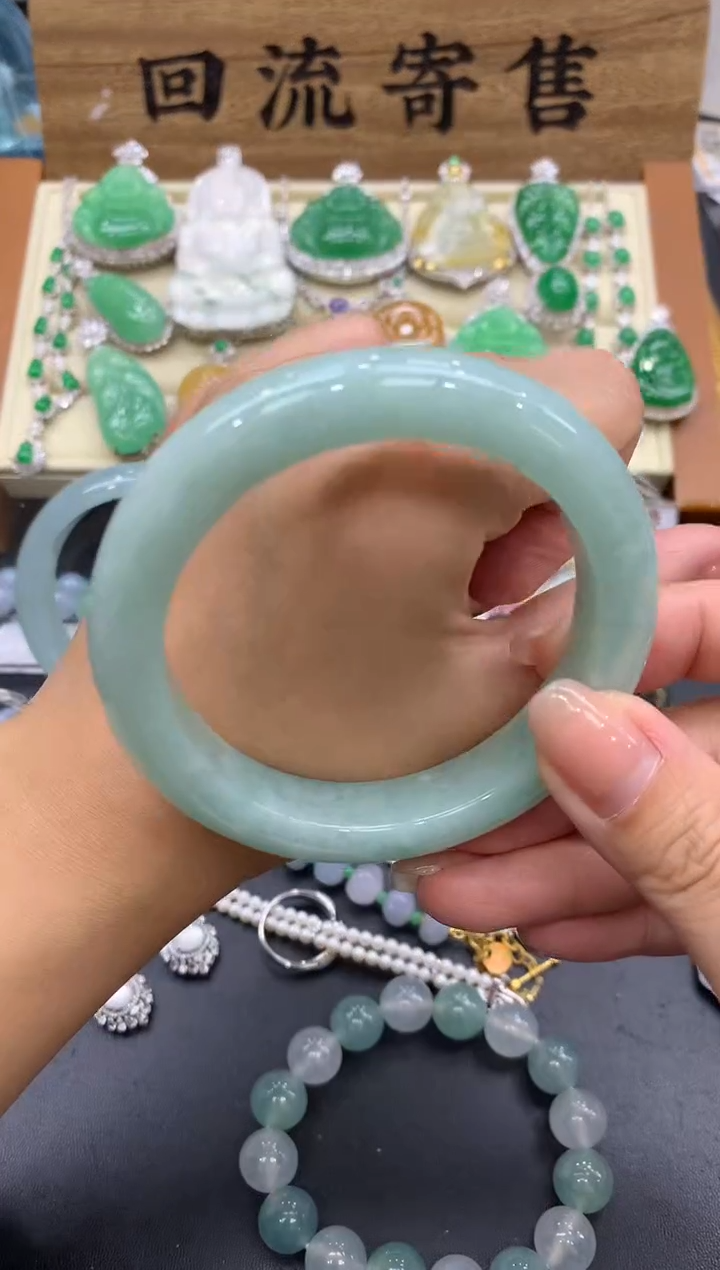 【闪购商品】翡翠手镯未镶嵌410-中国好珍宝