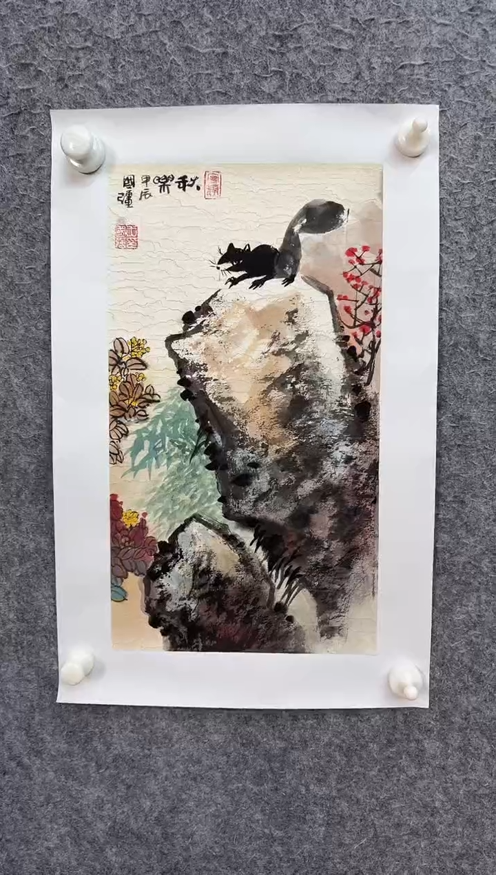 国画ST-WGQ-绘画作品