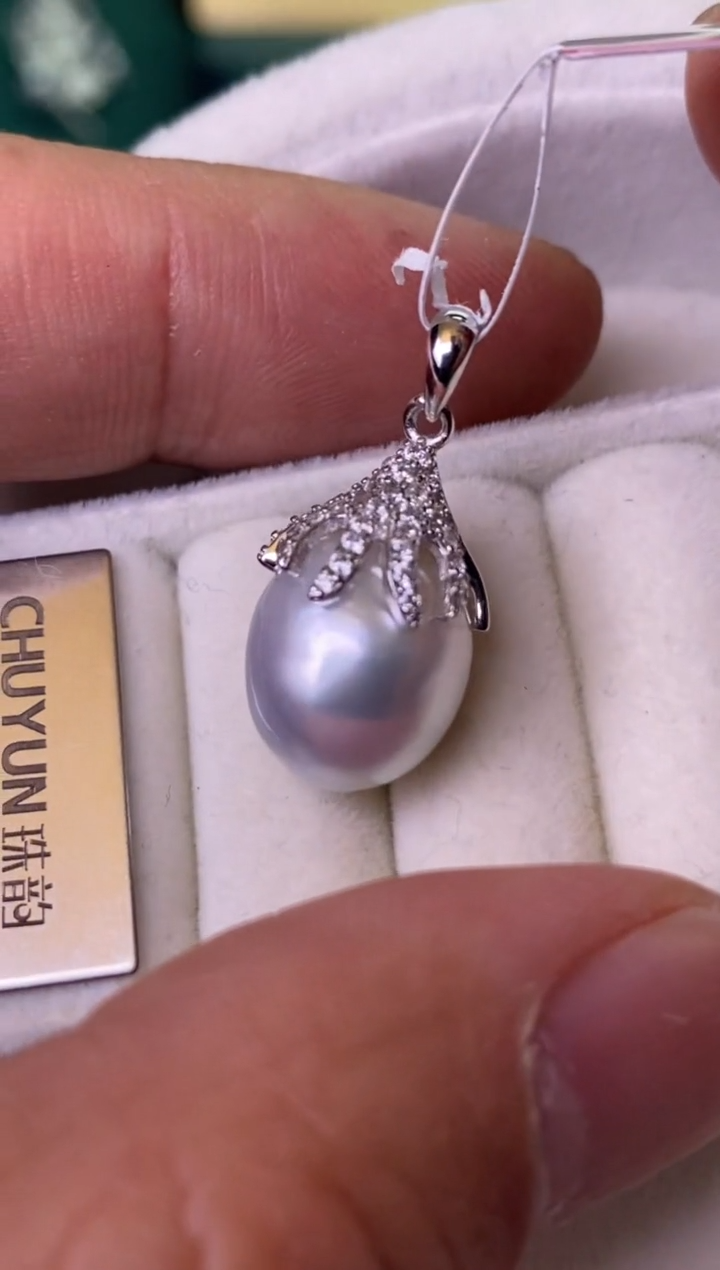 【闪购商品】海水珍珠颈饰银S925镶嵌12-13