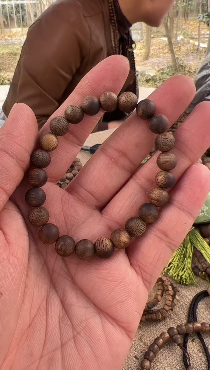 【闪购商品】沉香手串09圆珠沉水浮保7克多样性发1