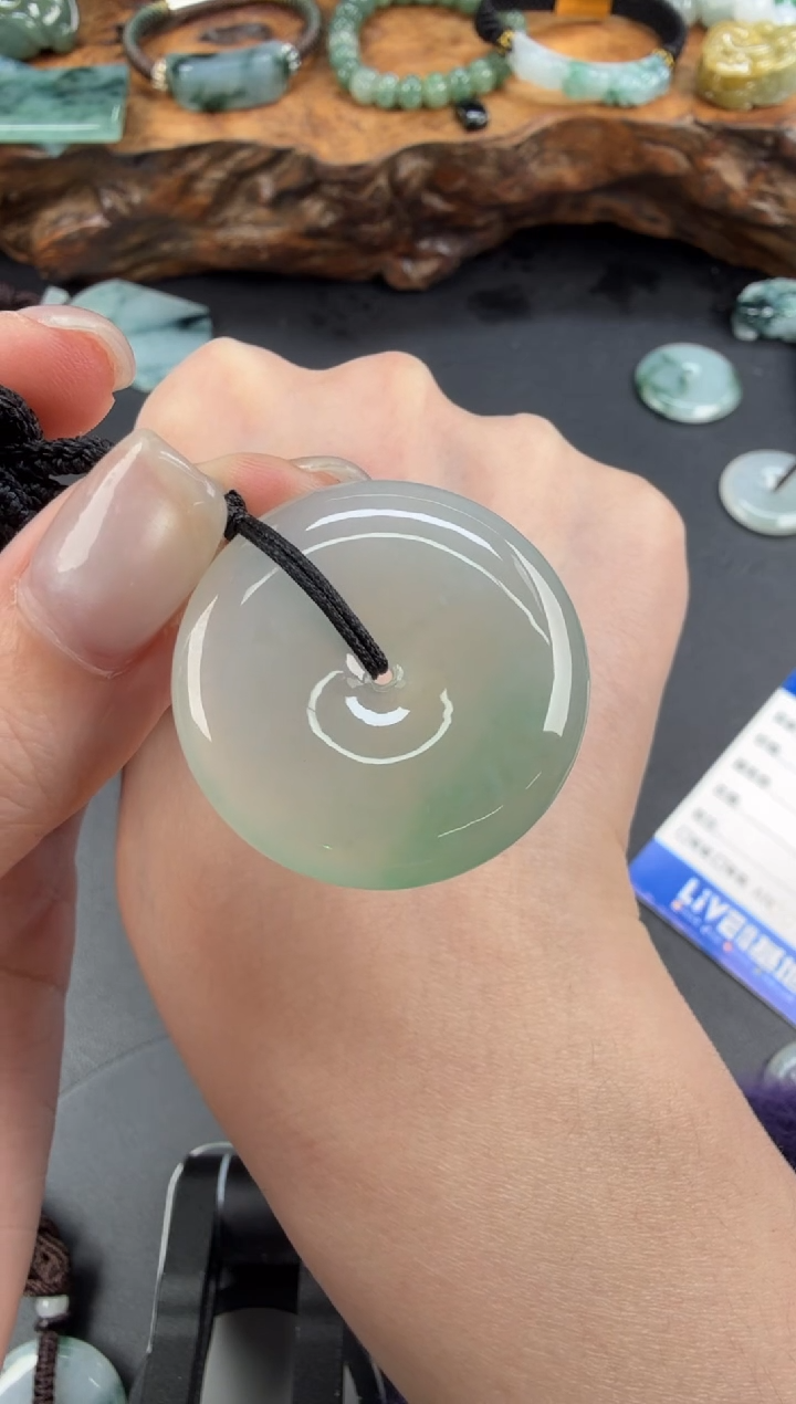 吊坠(不含链)未镶嵌翡翠翡翠饰品-222