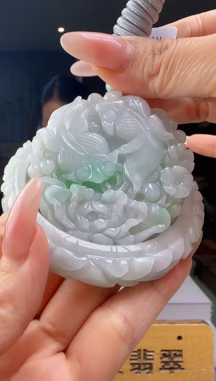 颈饰未镶嵌翡翠配底座YJ@@960Q3J22454