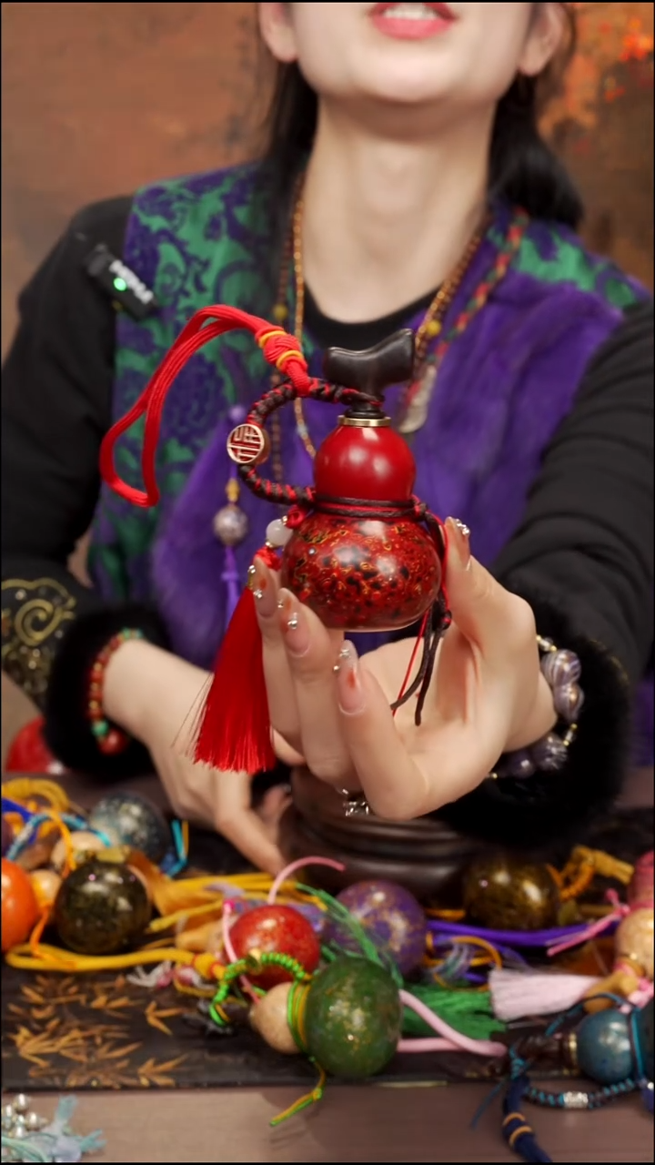 460 --大漆开口小葫芦----178