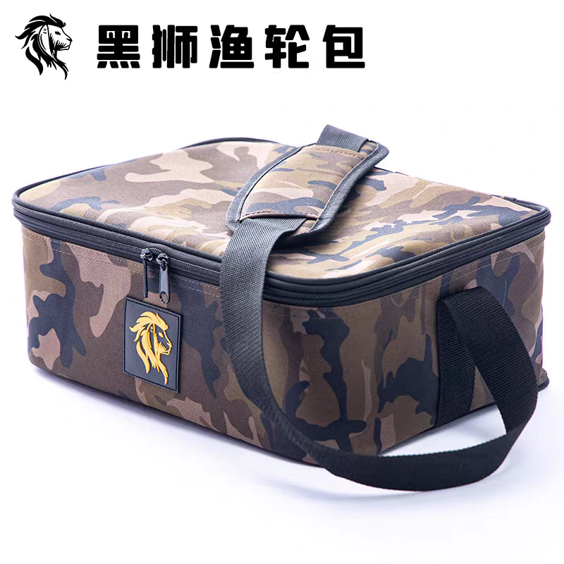 黑狮渔轮包渔轮收纳包渔具收纳包