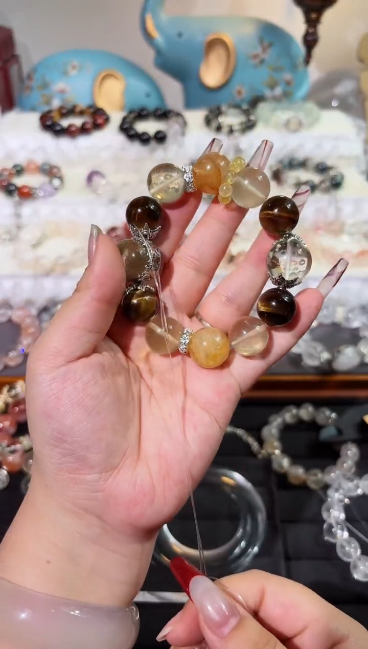 【闪购商品】水晶手链未镶嵌【西西水晶】颗颗精选 完美主义者慎入