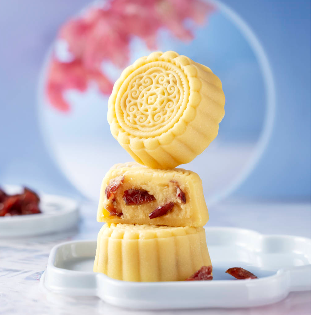 蒙古奶味蔓越莓月饼