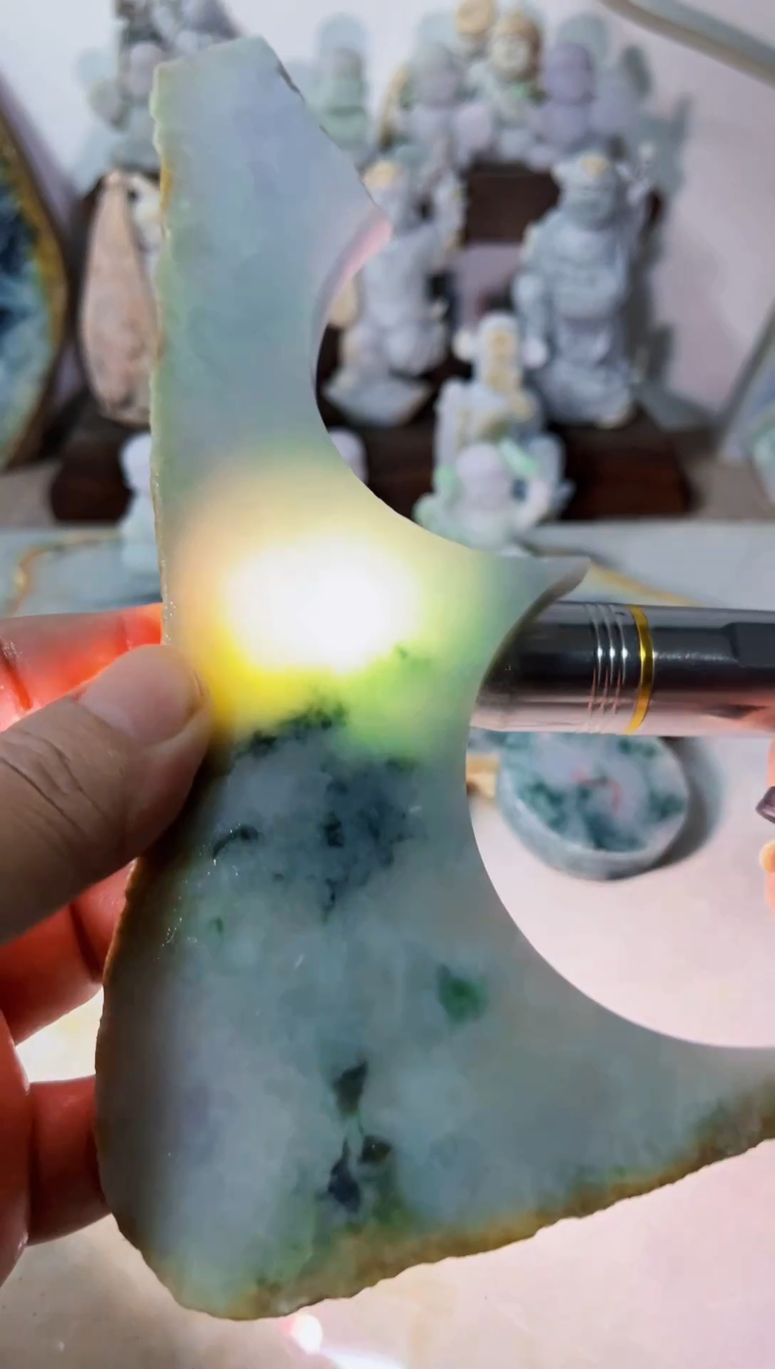 【闪购商品】翡翠吊坠(不含链)未镶嵌A1063