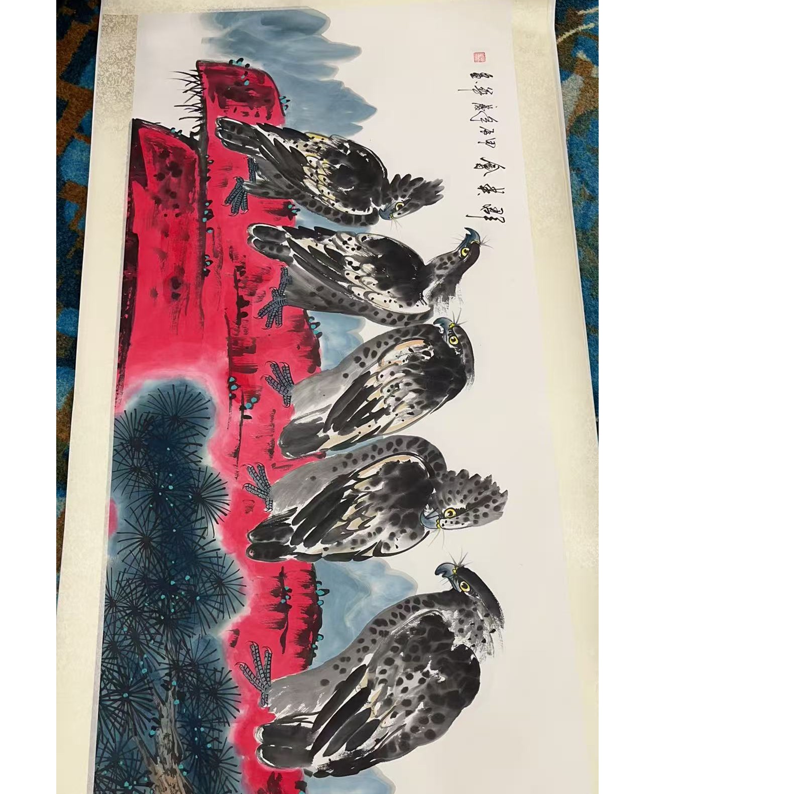 文峰艺术展厅授权号孙老师/宣纸国画