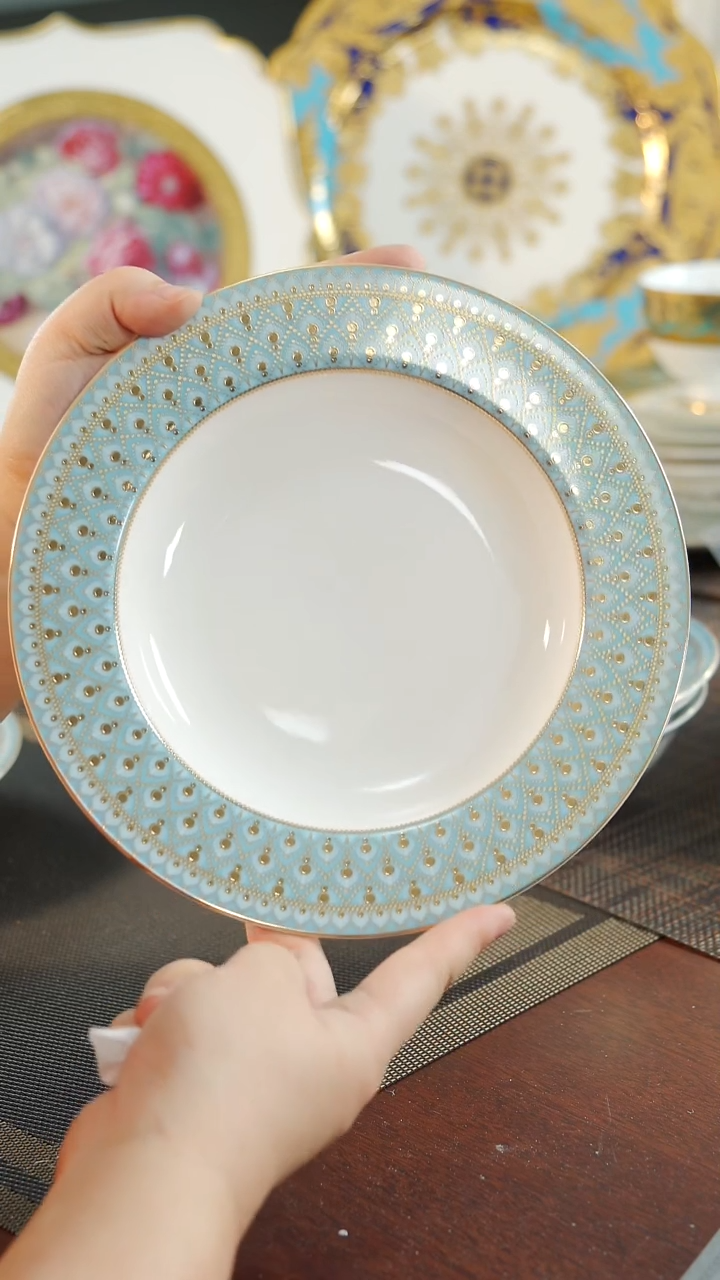 【闪购商品】瓷片8.5英寸草帽盘 福利价 