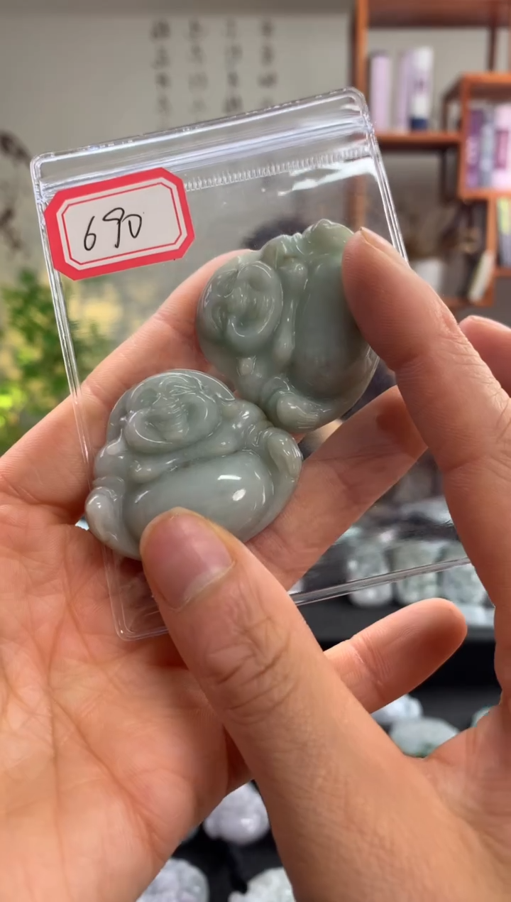 【闪购商品】翡翠颈饰未镶嵌佛公690 多样性发一件