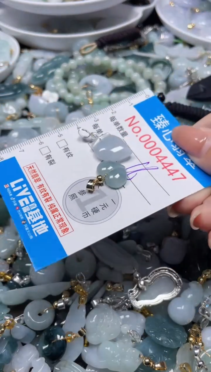 颈饰未镶嵌翡翠4447