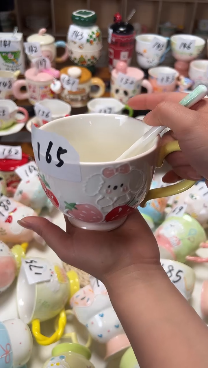 陶瓷无盖款165景德镇楠来北往工厂店