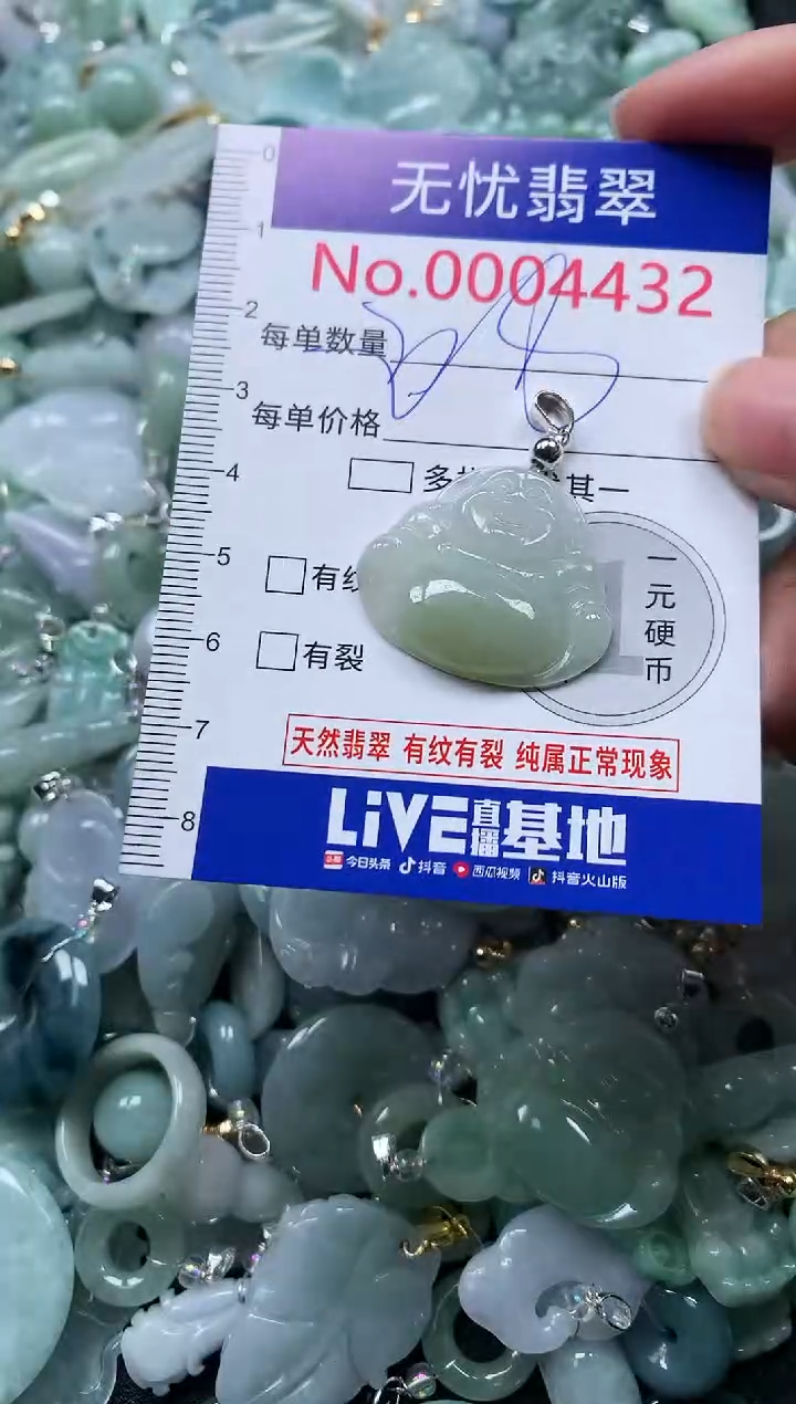 颈饰未镶嵌翡翠4432