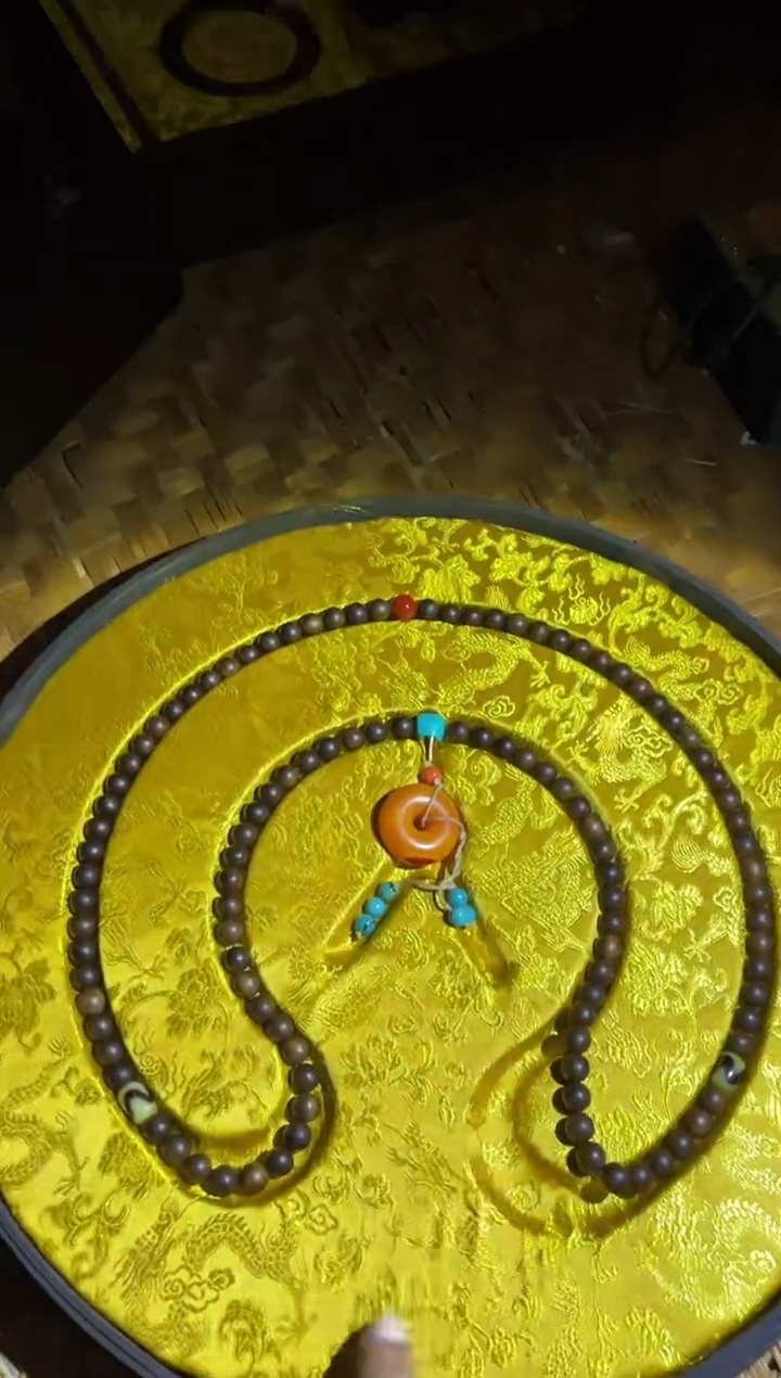 【闪购商品】沉香木摆件66财天然野